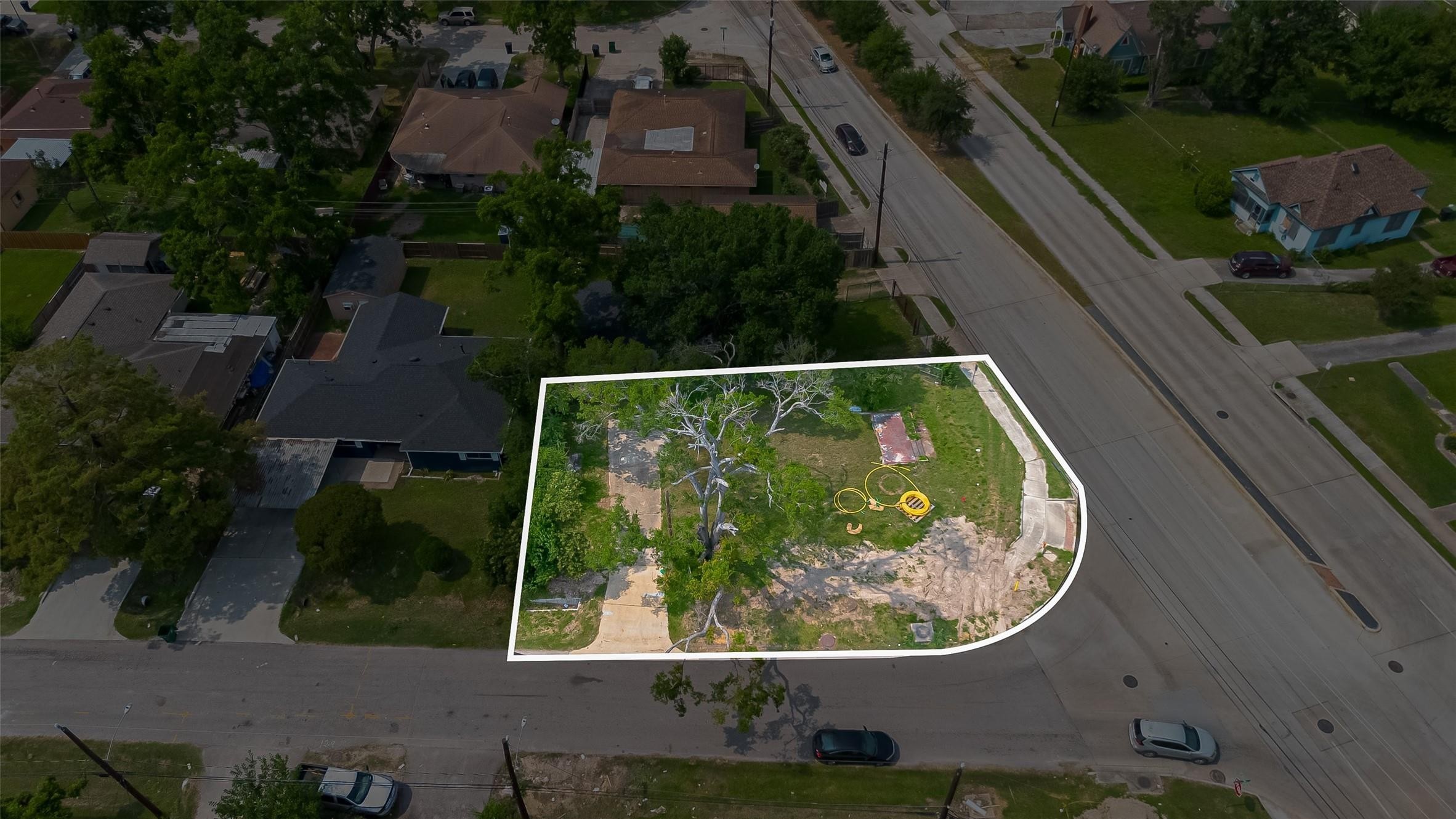 9905 Fulton Street Houston, TX 77076 - Photo 4 of 5 Boundary view