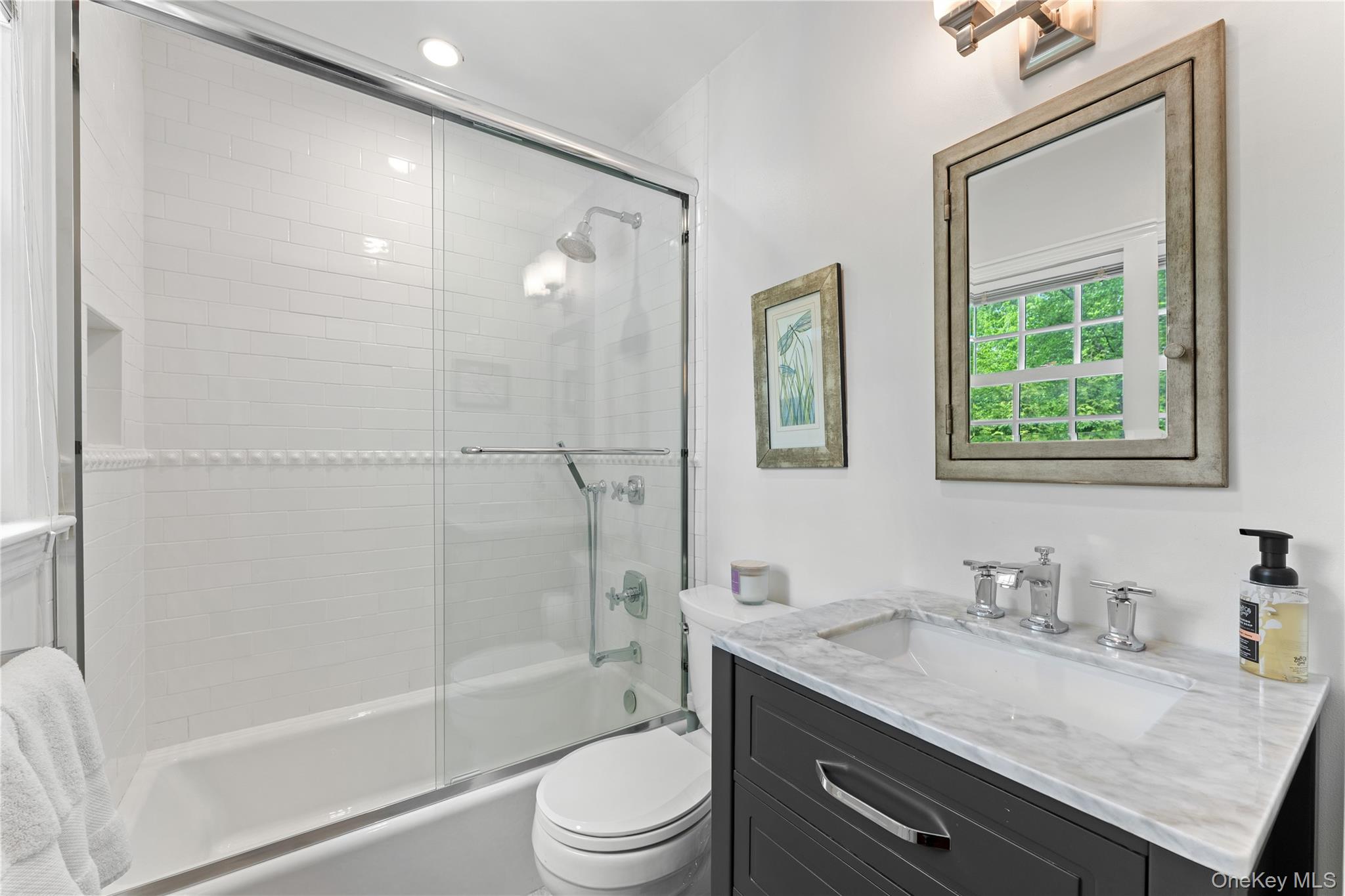 5 Harcourt Road Scarsdale, NY 10583 - Photo 21 of 44 En suite updated bathroom