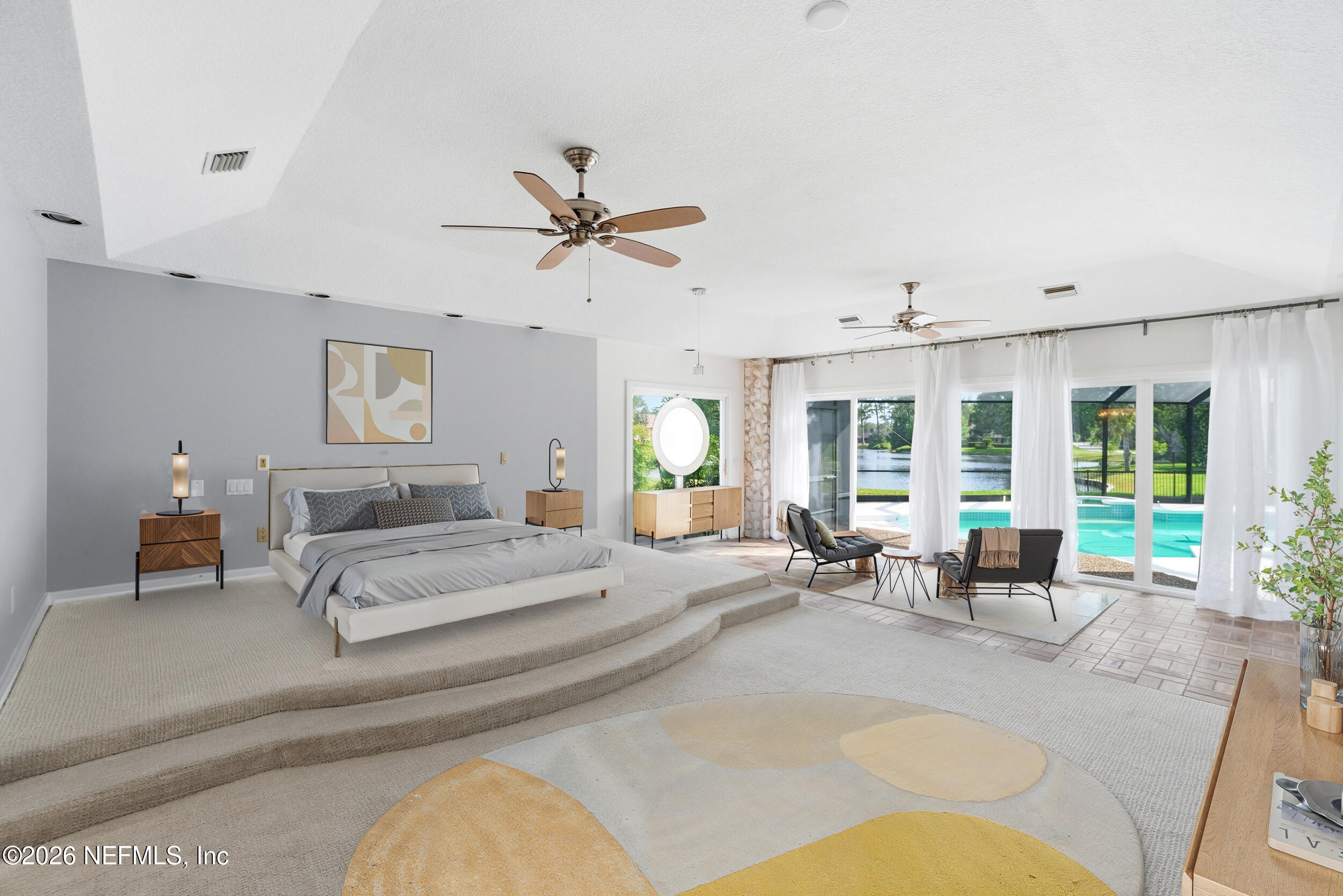 7911 Hunters Grove Road Jacksonville, FL 32256 - Photo 31 of 64 Staged Primary Suite