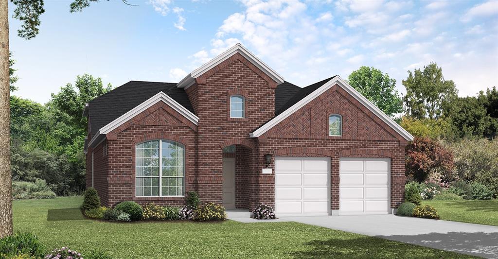 14404 Home Trail Roanoke, TX 76262 - Photo 1 of 1 a front view of a house with a yard