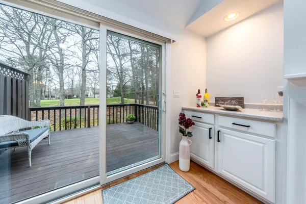 a very nice looking room with a large window