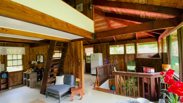 a view of a porch with furniture