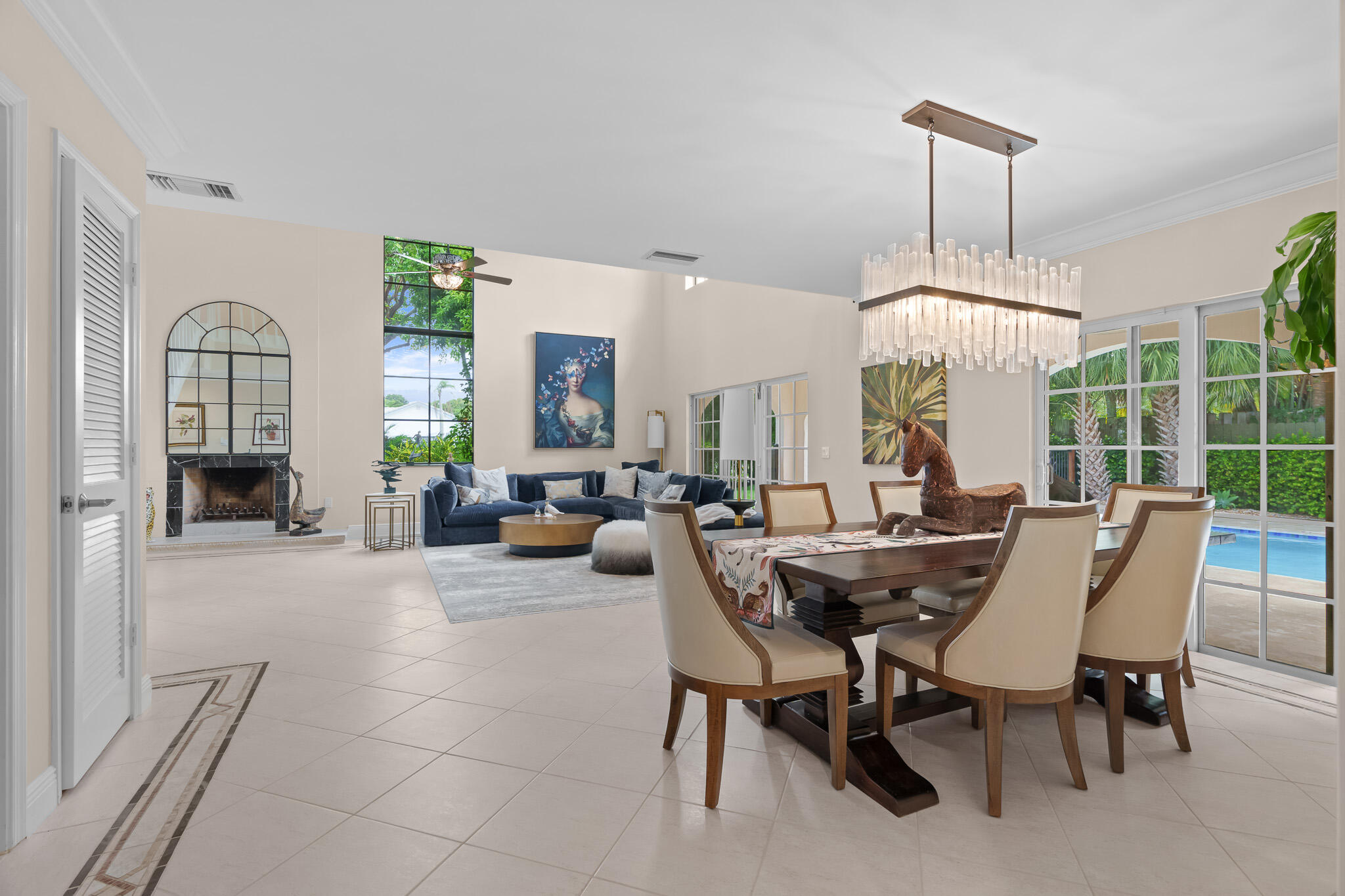 23397 Lago Mar Circle Boca Raton, FL 33433 - Photo 19 of 70 a view of a livingroom and dining room