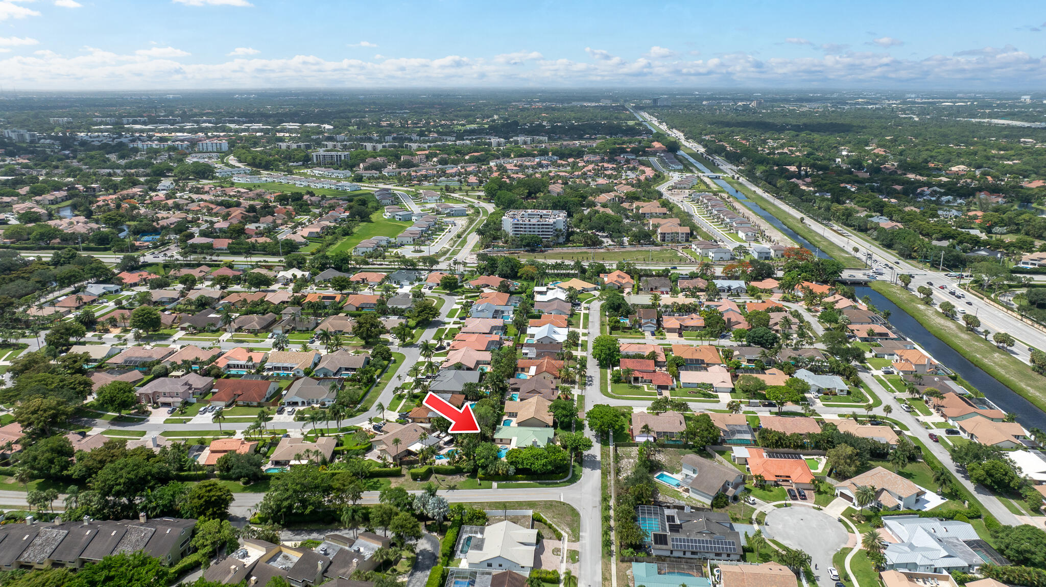 23397 Lago Mar Circle Boca Raton, FL 33433 - Photo 59 of 70 Aerial 2 to North