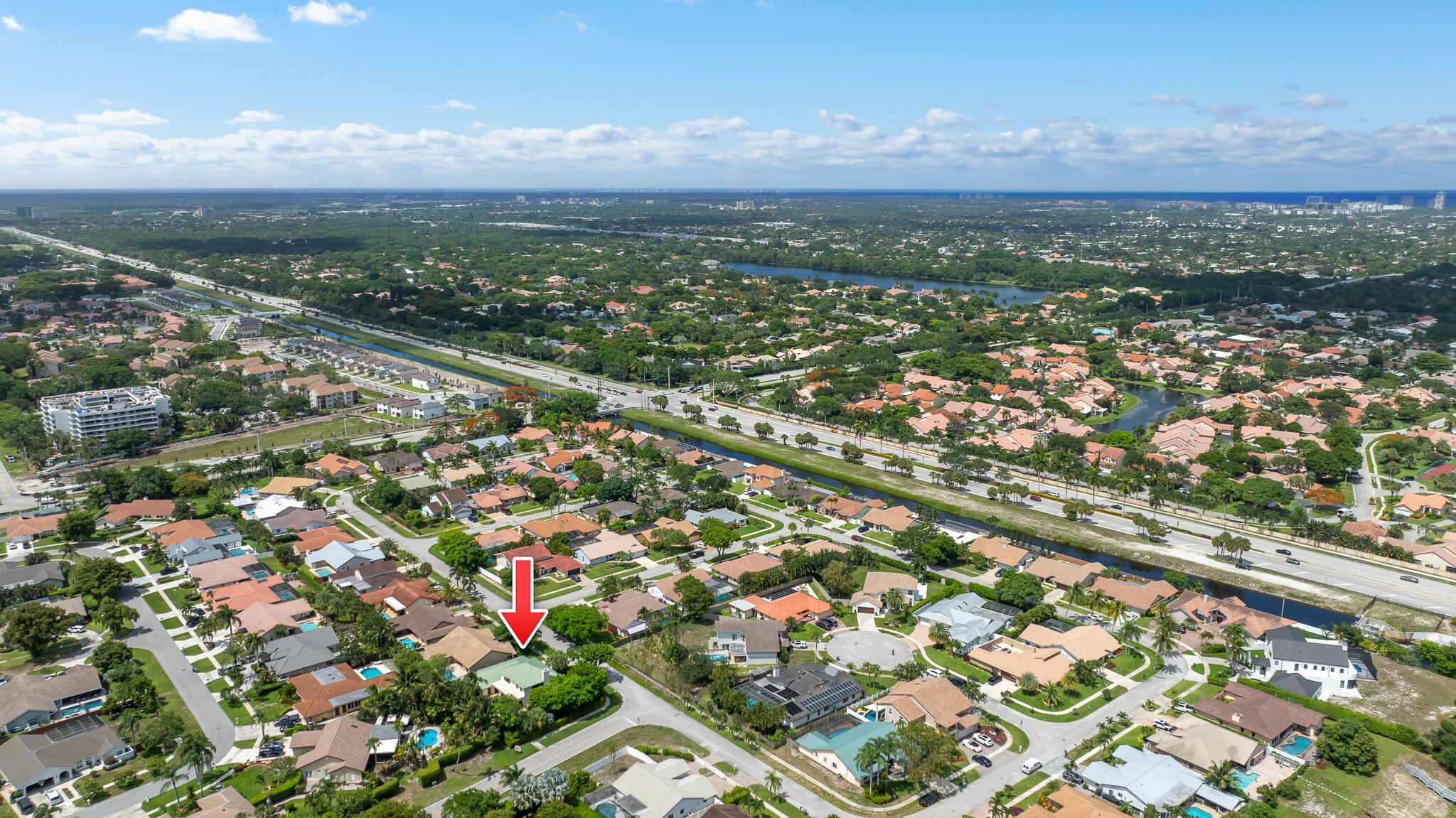 23397 Lago Mar Circle Boca Raton, FL 33433 - Photo 60 of 70 Aerial 3 to Northeast