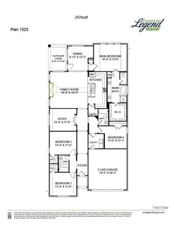 $449,000 | 549 Cedarwood Street, Little Elm, TX 76227