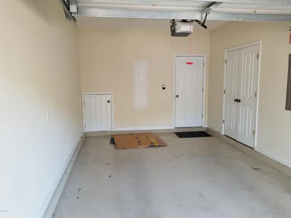 a view of a room with an empty space