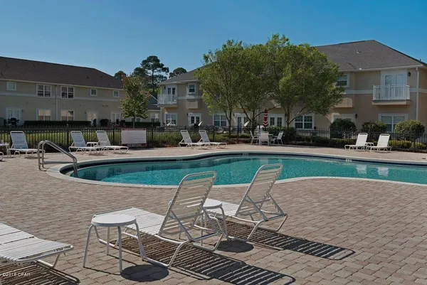 a view of a house with a swimming pool