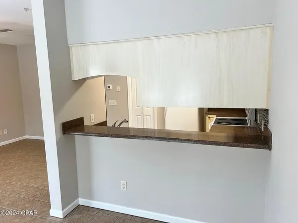 a close view of sink and mirror