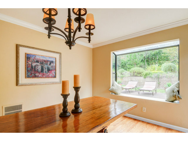 3075 El Toro Road Pebble Beach, CA 93953 - Photo 14 of 25 a view of an entryway with a chandelier