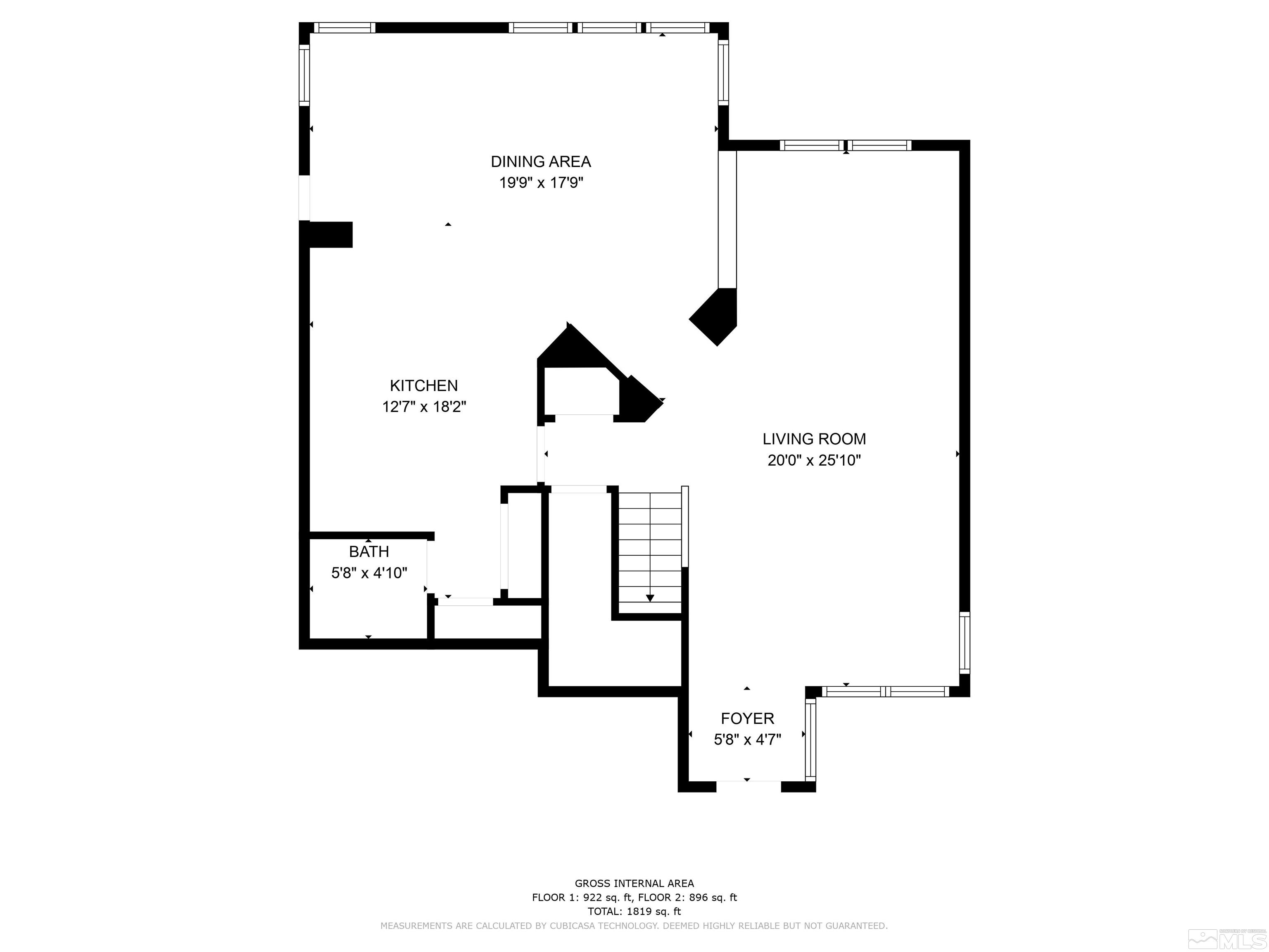 720 Caughlin Glen Reno, NV 89519 - Photo 23 of 24 a picture of a floor plan