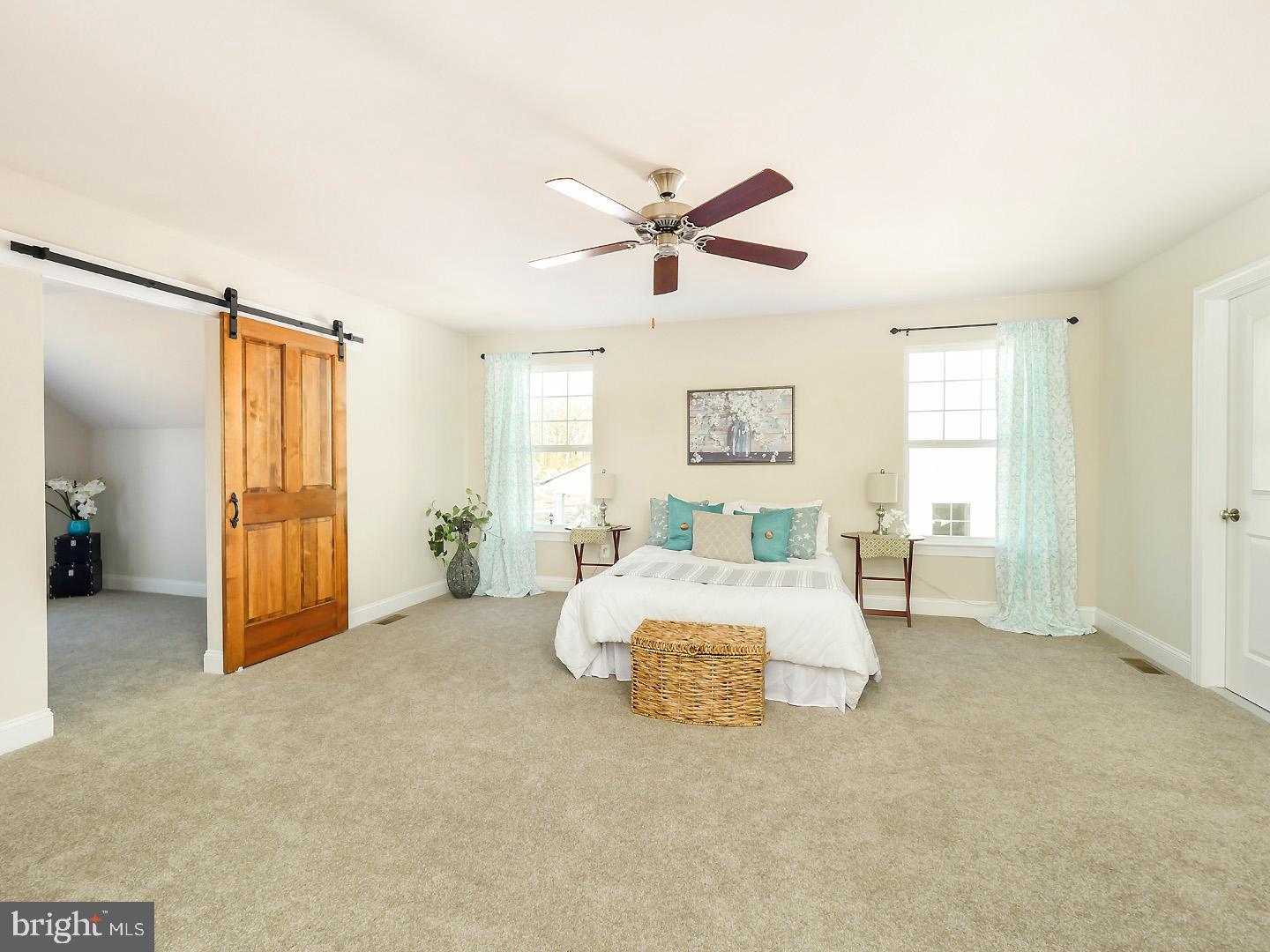 2434 Street Road Warrington, PA 18976 - Photo 16 of 23 Master BR w/ barn door option