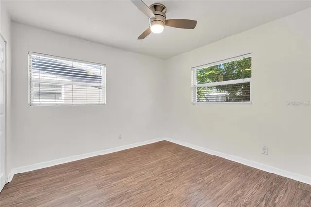 wooden floor in an empty room
