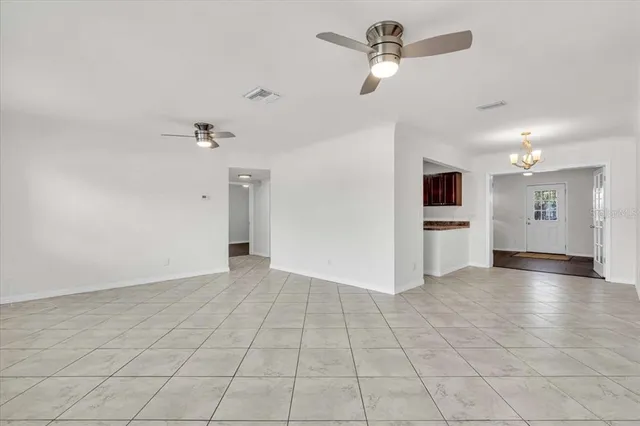 a view of an empty room with window