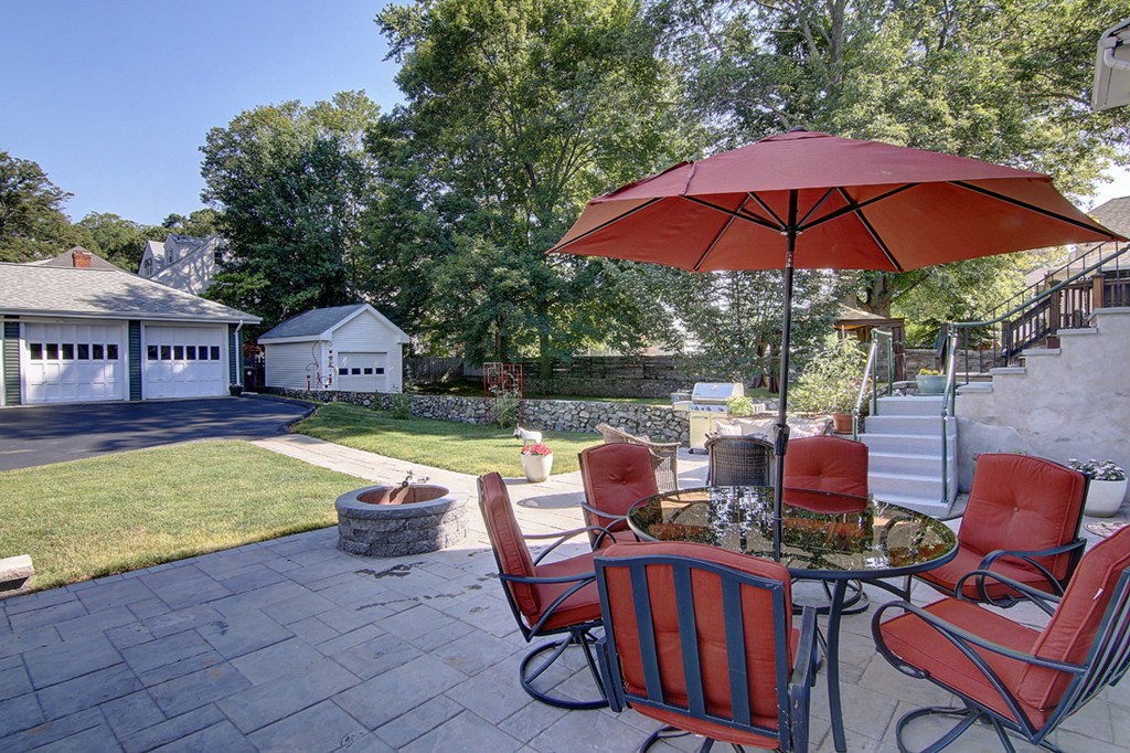 60-62 Meadow Road Woonsocket, RI 02895 - Photo 23 of 25 a view of yard with seating area and furniture