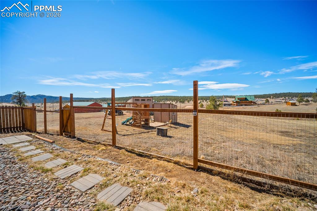 186 Empire Road Florissant, CO 80816 - Photo 38 of 45 Fenced in Dog Run