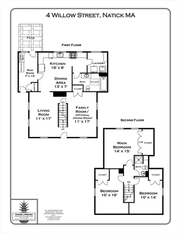 $848,000 | 4 Willow Street, Natick, MA 01760