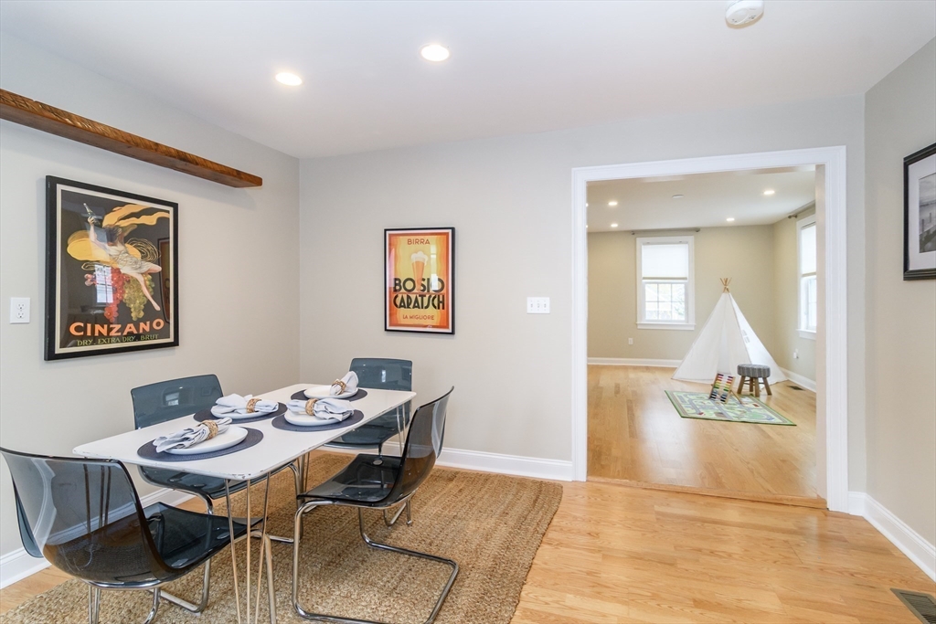 4 Willow Street Natick, MA 01760 - Photo 9 of 24 a view of a dining room with furniture