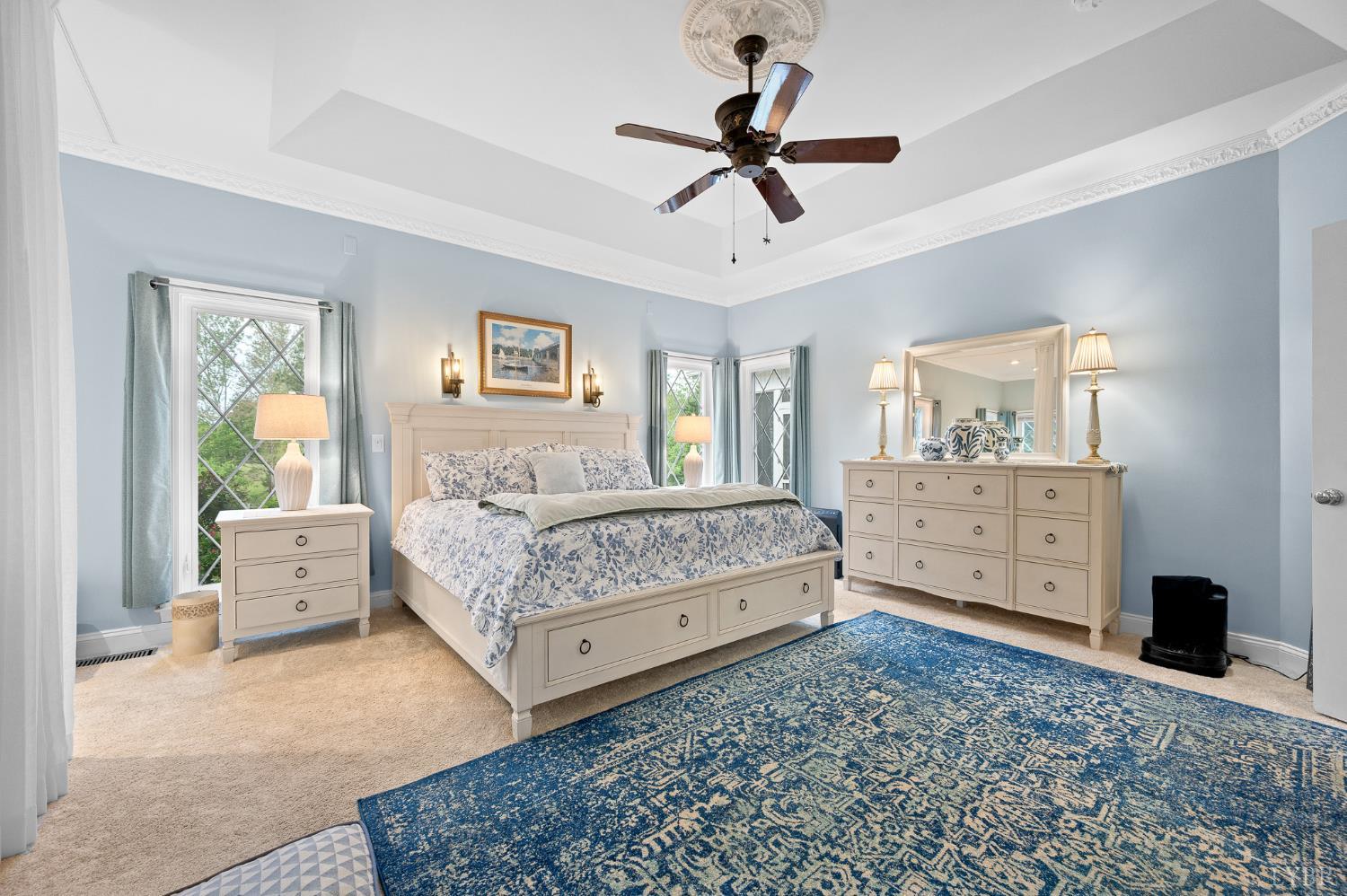 200 North Branch Road Bedford, VA 24523 - Photo 16 of 52 a bedroom with a bed and a couch