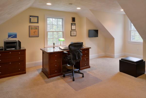 10 Towne Road Middleton, MA 01949 - Photo 25 of 30 a view of a workspace with furniture and a window