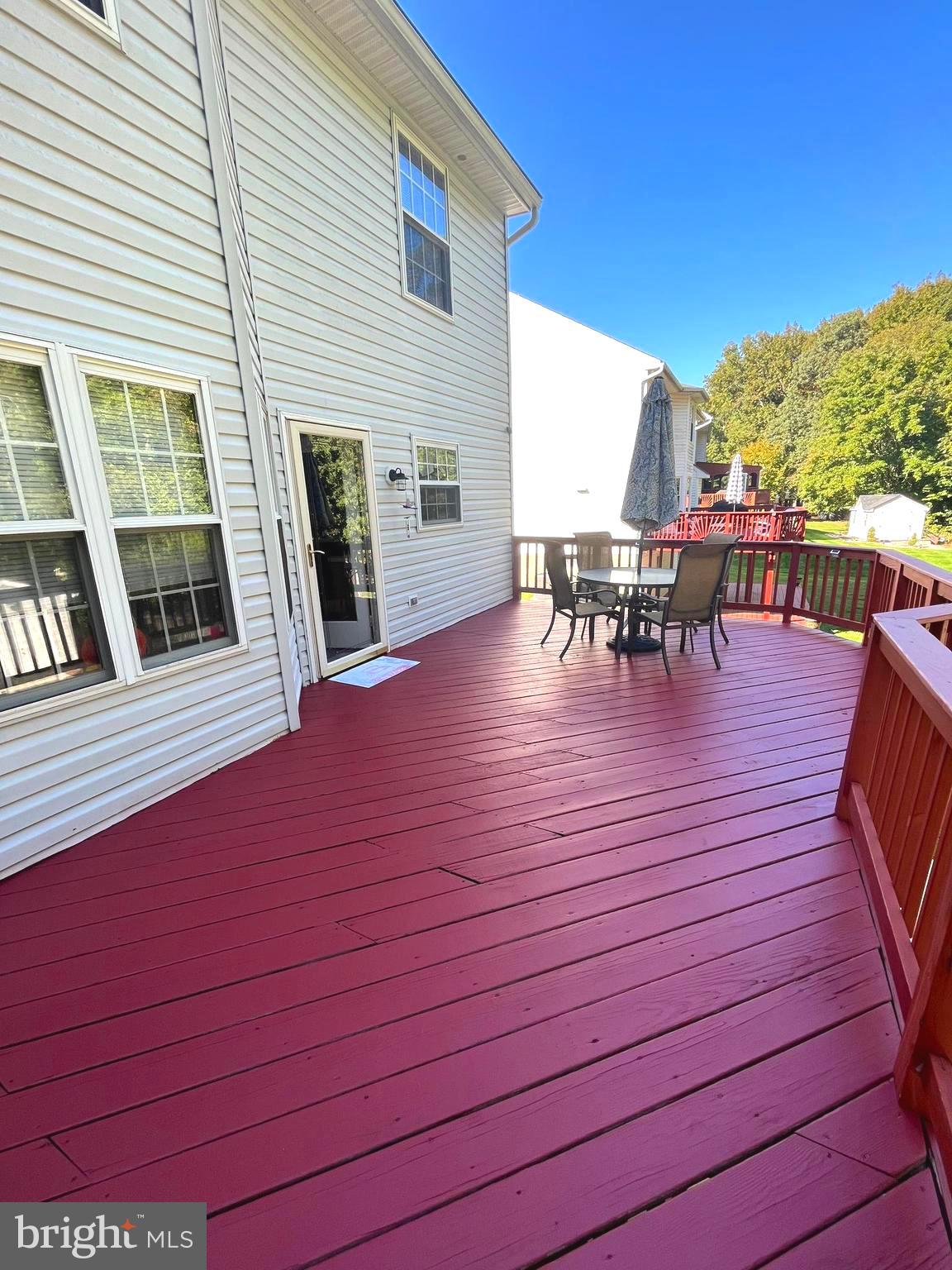 3108 Peverly Run Road Abingdon, MD 21009 - Photo 43 of 50 Large Deck off of Kitchen