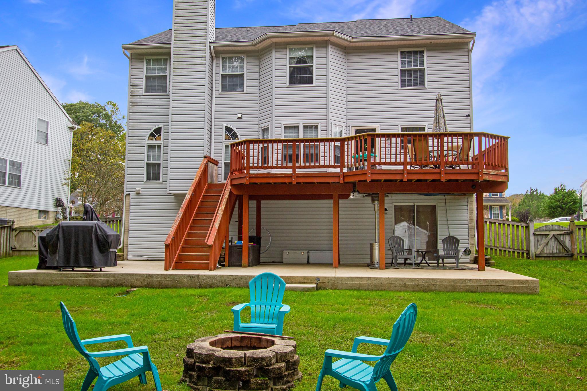 3108 Peverly Run Road Abingdon, MD 21009 - Photo 47 of 50 Firepit and Large Patio