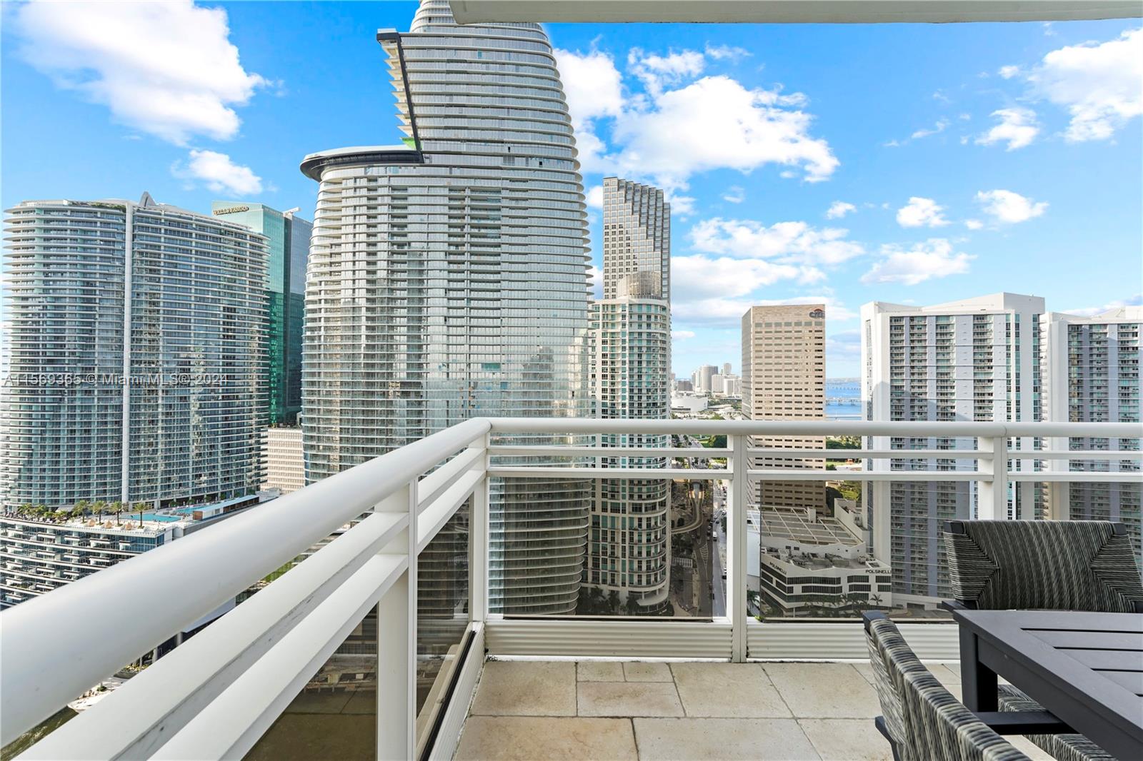 901 Brickell Key Boulevard, Unit 3504 Miami, FL 33131 - Photo 29 of 44 a view of balcony with city view