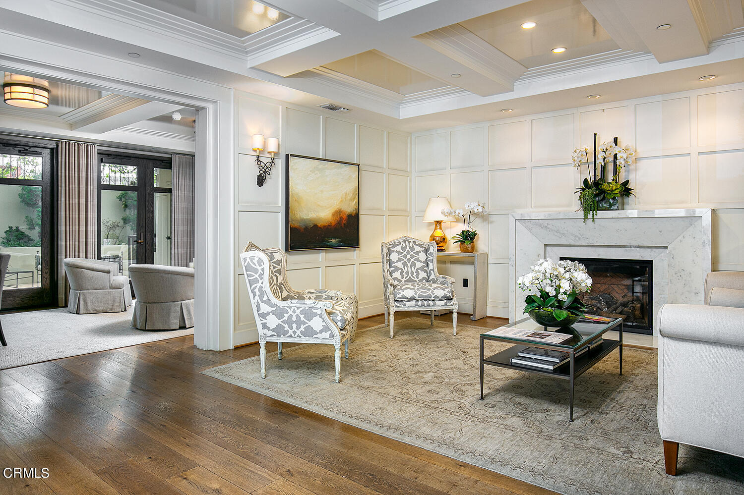 920 Granite Drive, Unit 103 Pasadena, CA 91101 - Photo 26 of 33 a living room with furniture and a fireplace