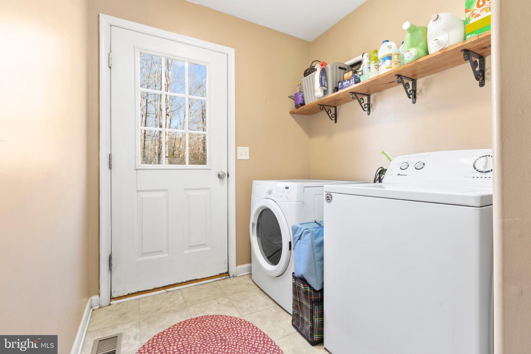 2906 Minor Road Bumpass, VA 23024 - Photo 29 of 48 Main level laundry room, machines convey