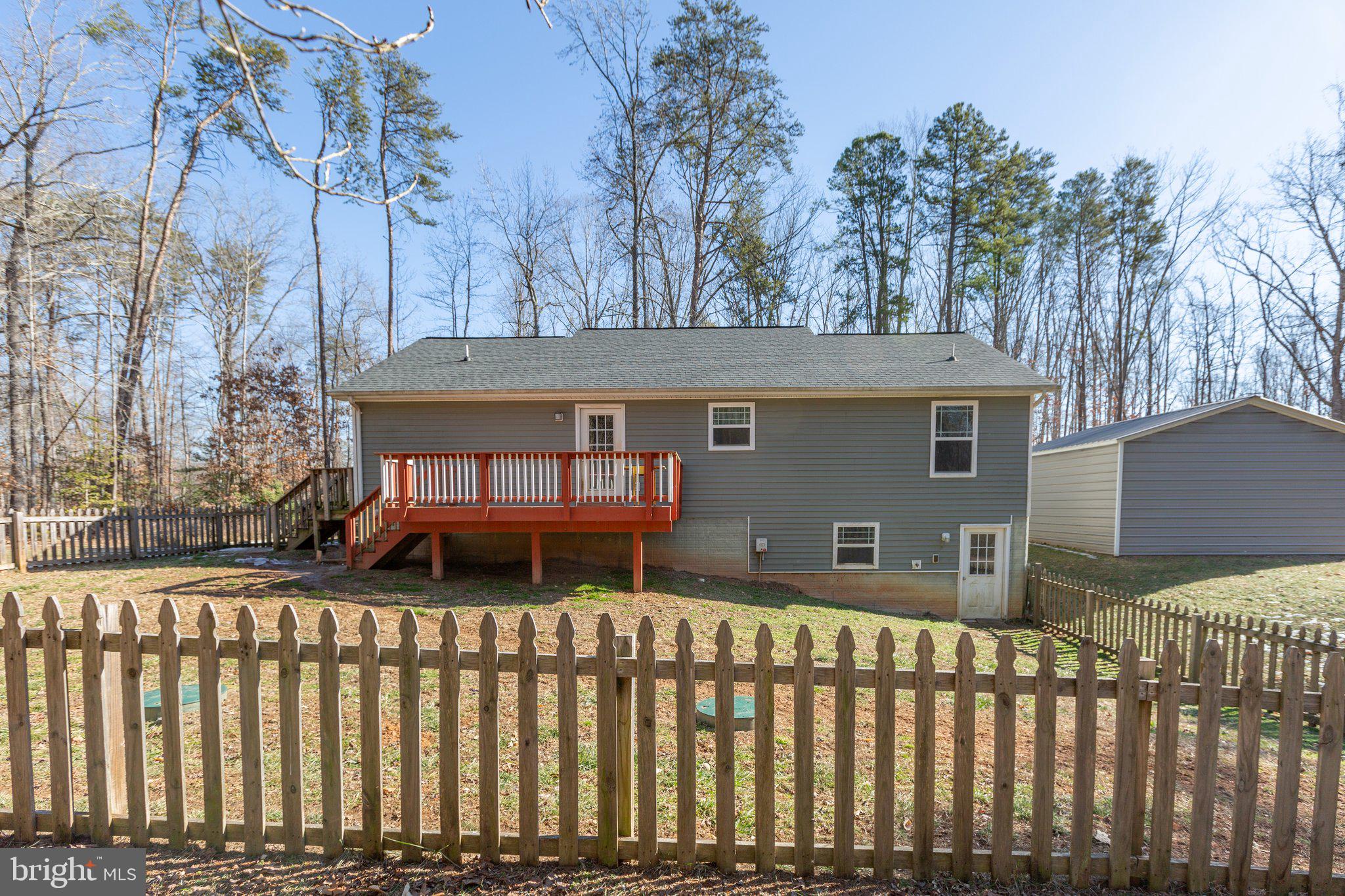 2906 Minor Road Bumpass, VA 23024 - Photo 45 of 48 Fenced in back yard