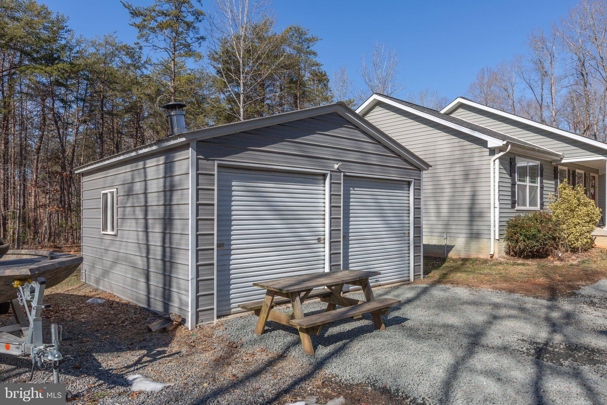 2906 Minor Road Bumpass, VA 23024 - Photo 5 of 48 Has a bar/workshop set up inside