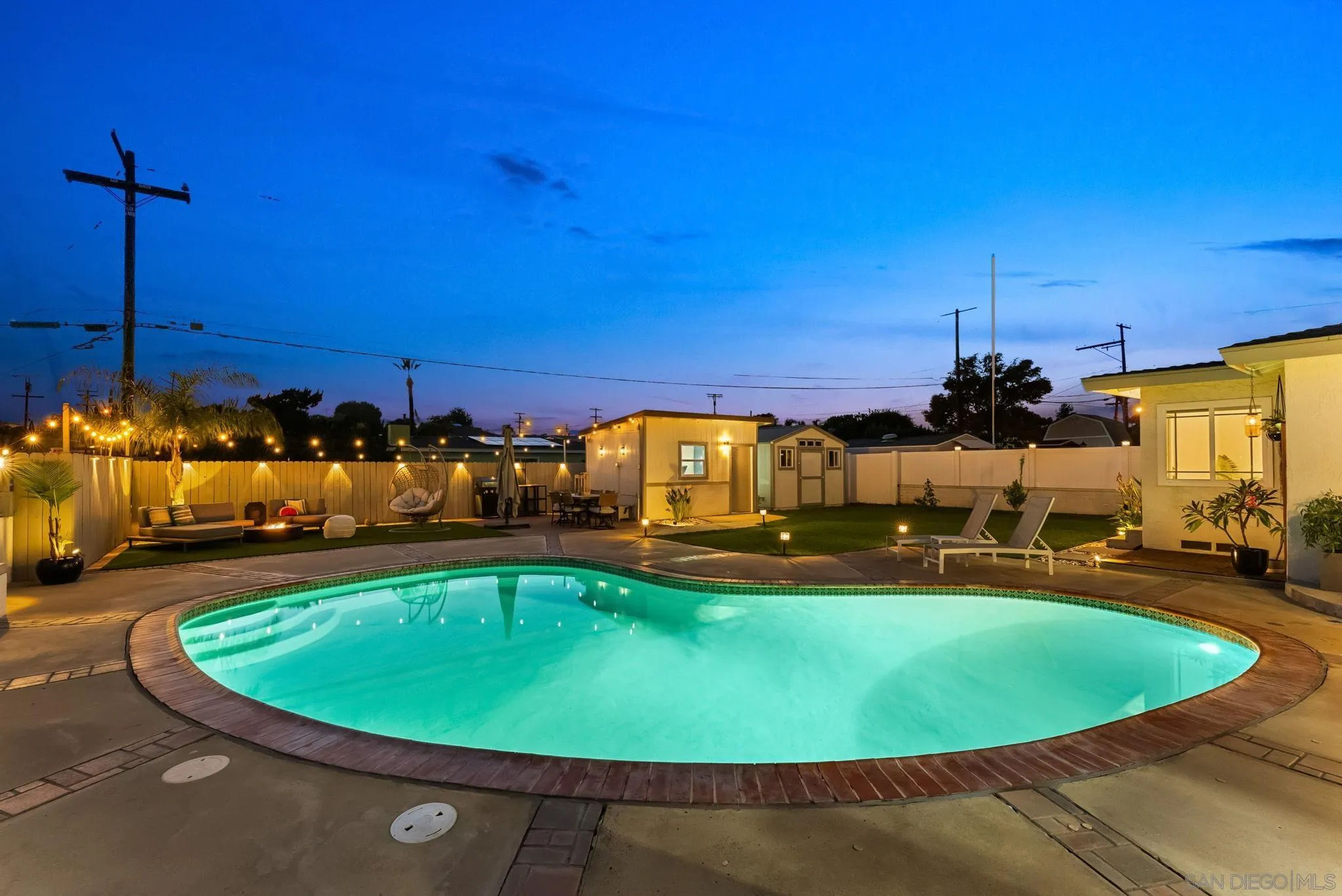 2618 Sheri Lane Lemon Grove, CA 91945 - Photo 29 of 39 a view of a swimming pool with seating area