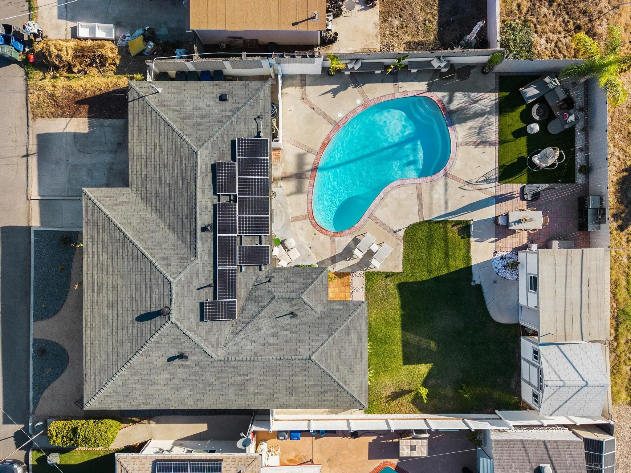 2618 Sheri Lane Lemon Grove, CA 91945 - Photo 37 of 39 a bird view of a house