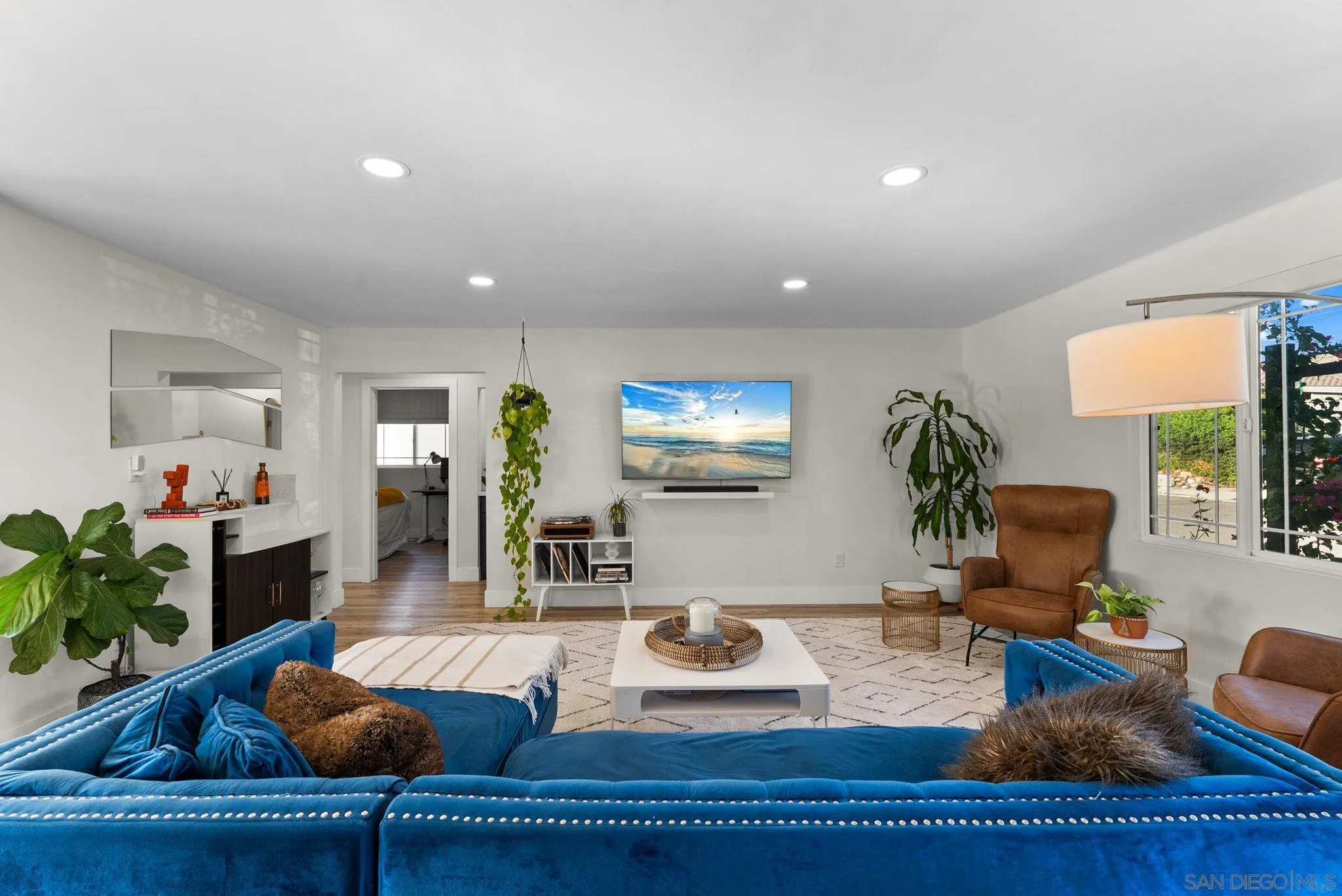 2618 Sheri Lane Lemon Grove, CA 91945 - Photo 5 of 39 a living room with furniture and a wooden floor