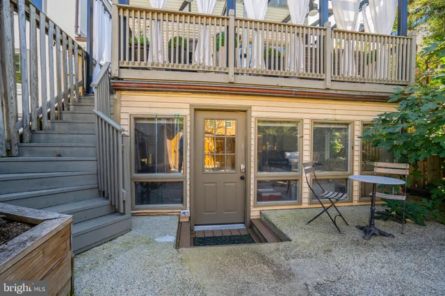 a view of a house with a porch