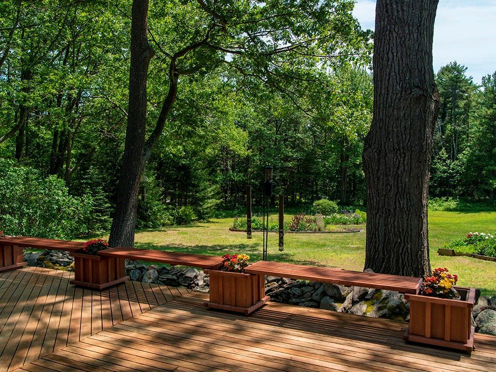 10 Belfield Road Cape Elizabeth, ME 04107 - Photo 5 of 22 Views of of fields, woods & gardens