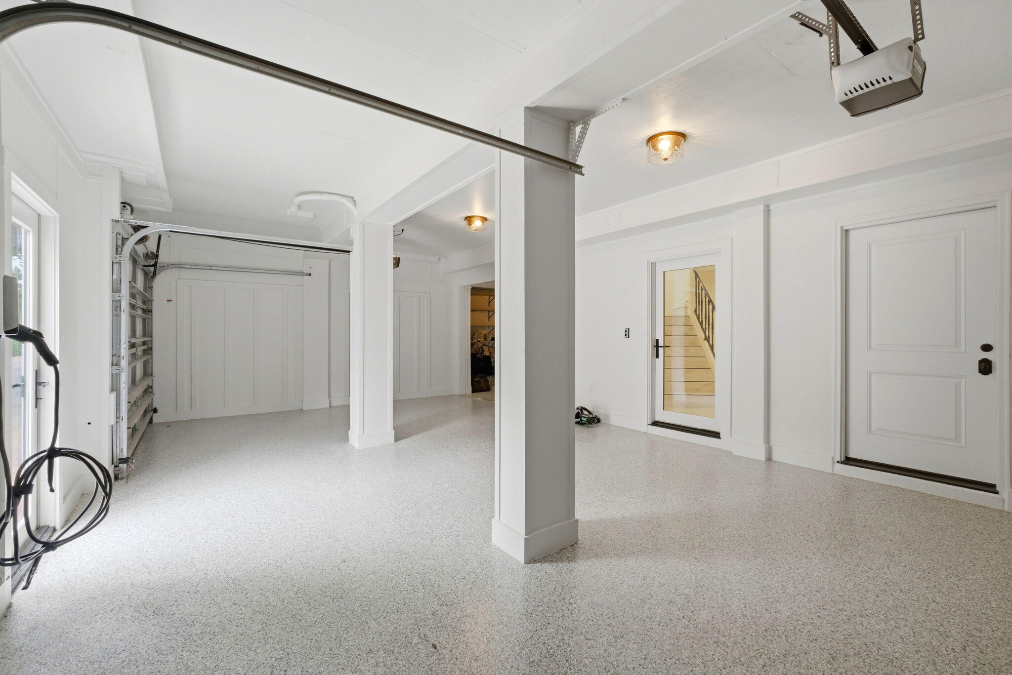 31061 Peninsula Drive Orange Beach, AL 36561 - Photo 52 of 93 a view of a hallway with wooden walls