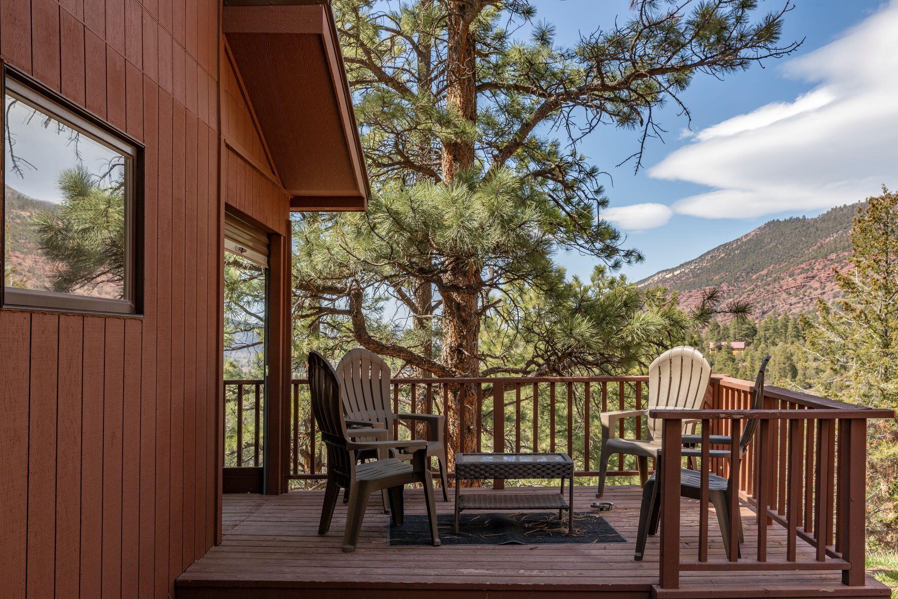 335 Red Stone Road Ridgway, CO 81432 - Photo 30 of 31 back deck