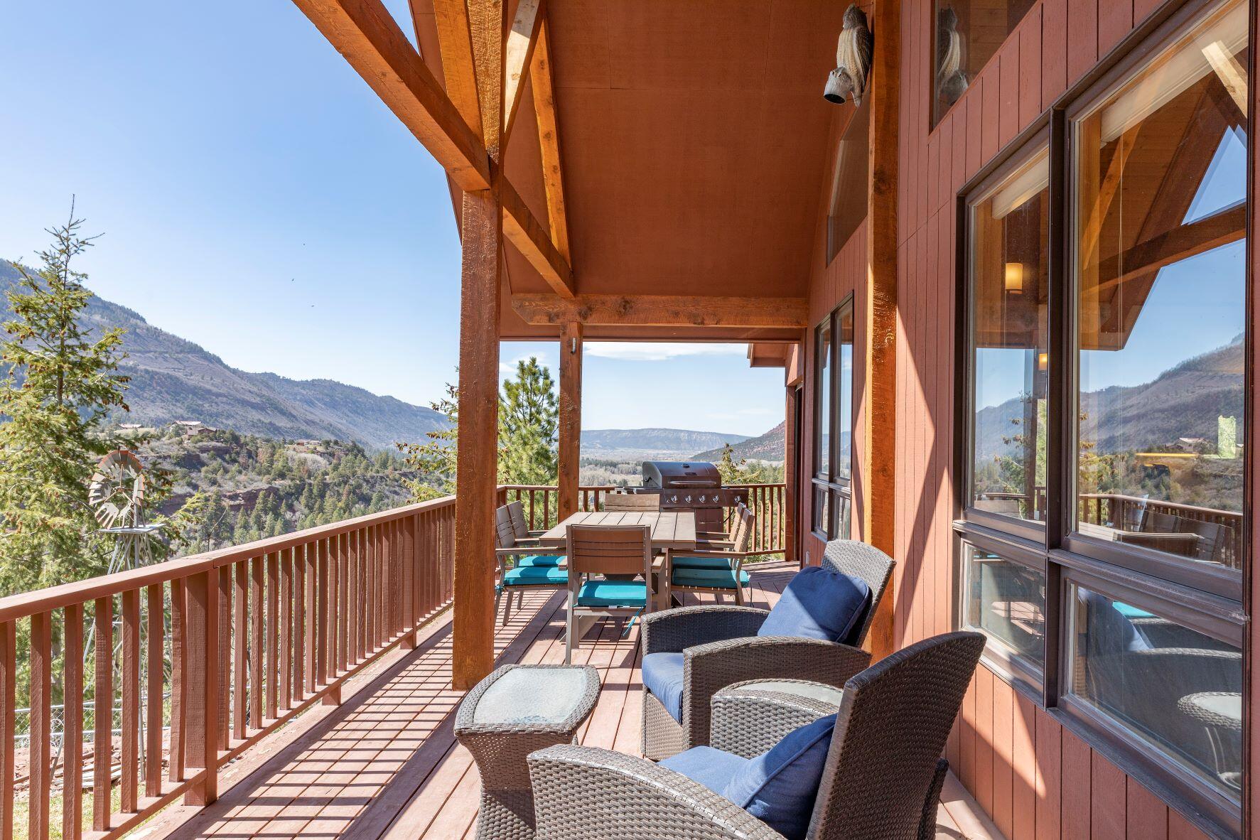 335 Red Stone Road Ridgway, CO 81432 - Photo 4 of 31 front deck
