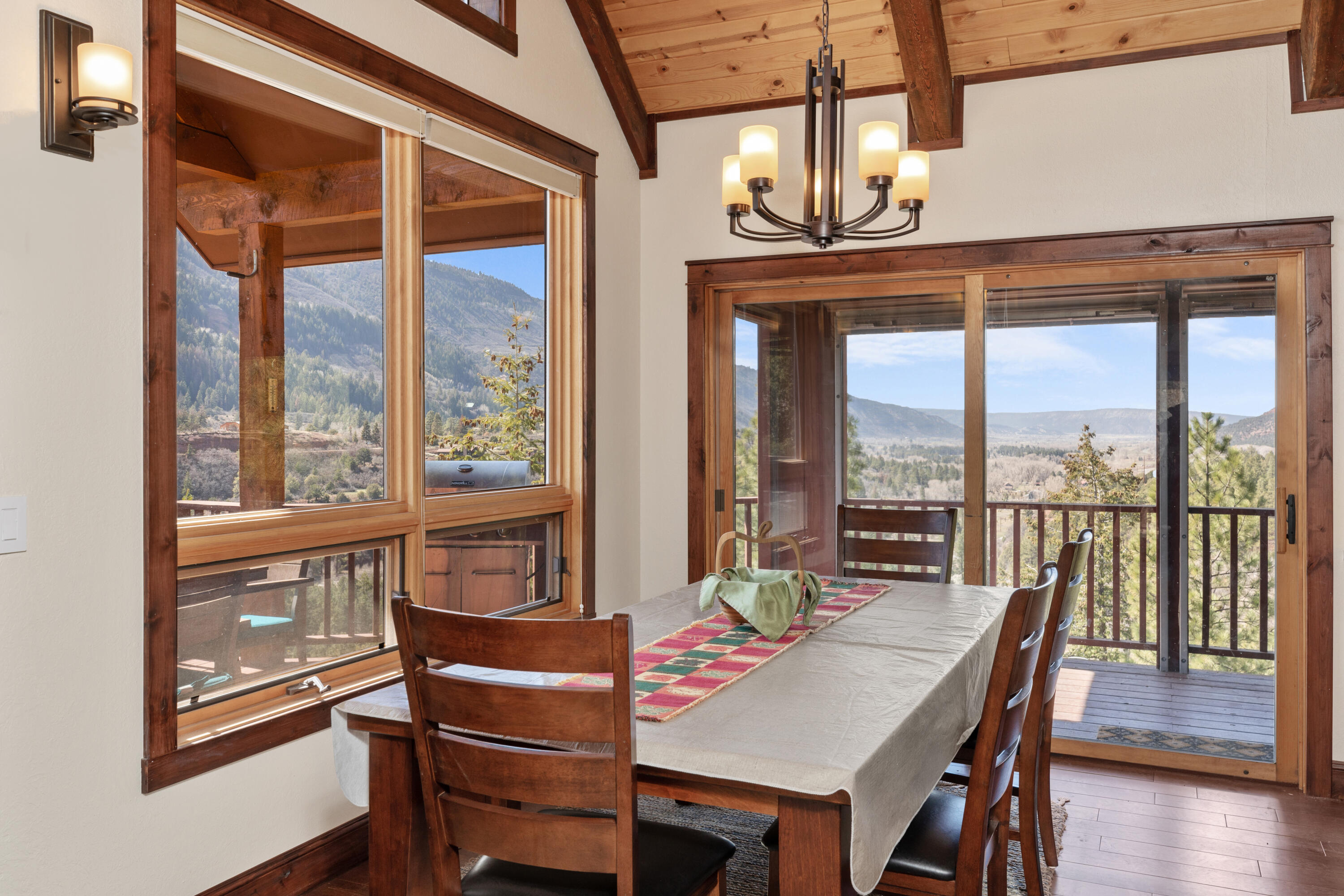 335 Red Stone Road Ridgway, CO 81432 - Photo 10 of 31 dining room looking north