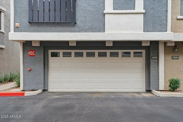 a front view of house