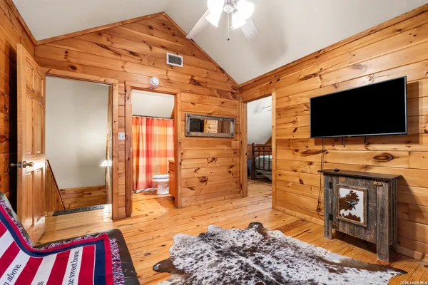 a bench sitting in front of a building