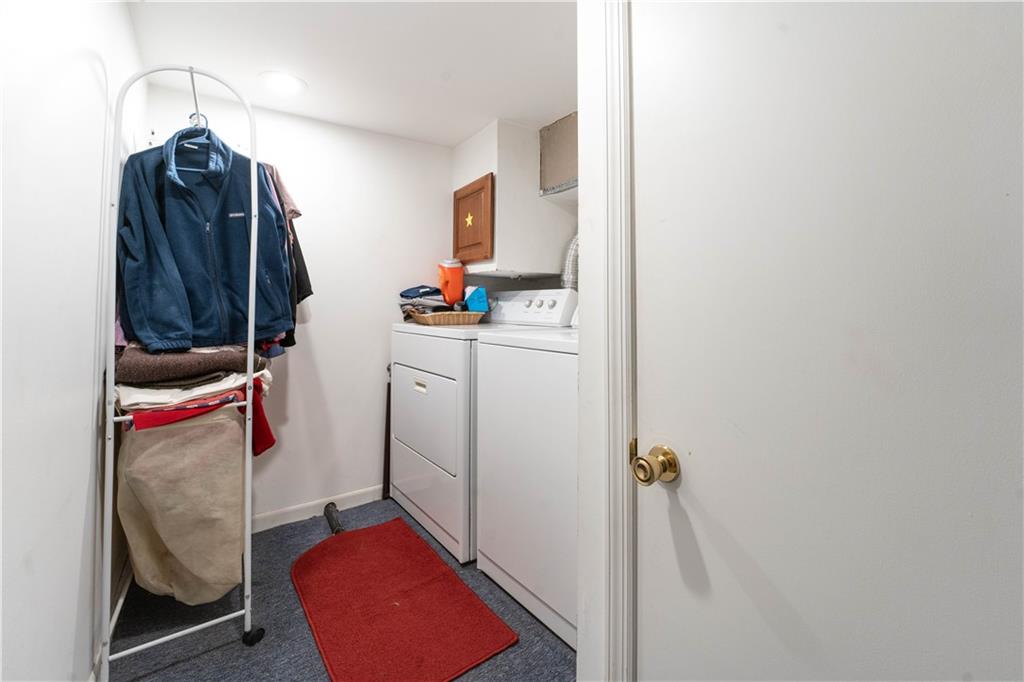 645 New Geneva Road Point Marion, PA 15474 - Photo 23 of 36 a utility room with dryer and washer