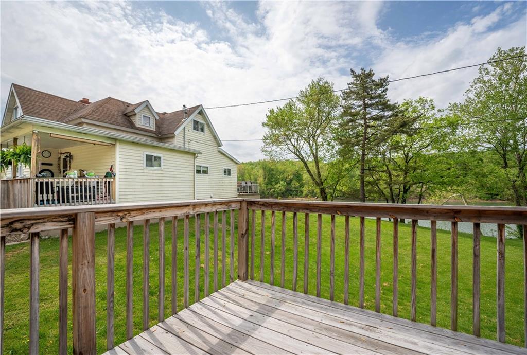 645 New Geneva Road Point Marion, PA 15474 - Photo 33 of 36 a view of balcony with garden and deck