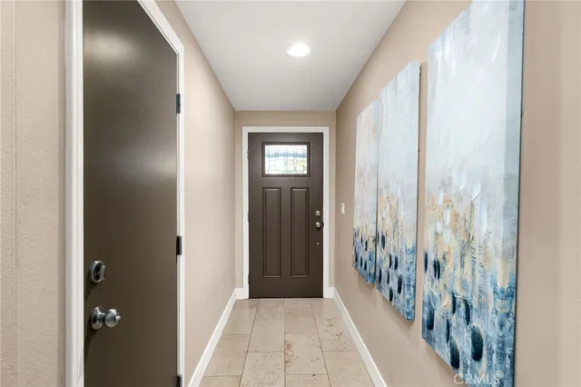 a view of a building with a outdoor space