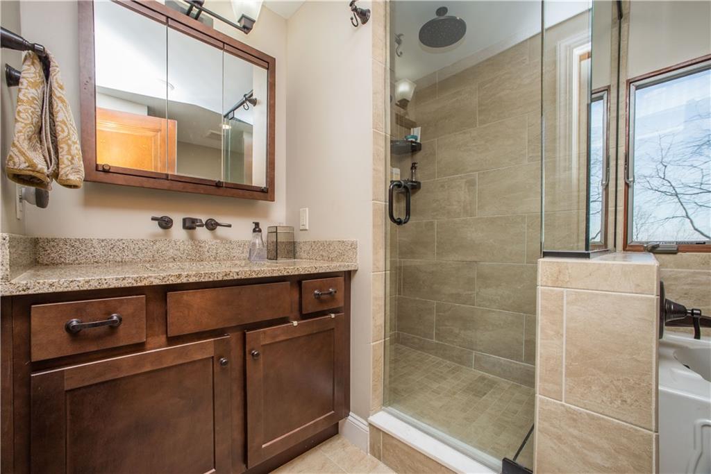 1030 Prospect Road Pittsburgh, PA 15227 - Photo 18 of 25 Tastefully updated 2nd floor full bath with wall mounted faucet!