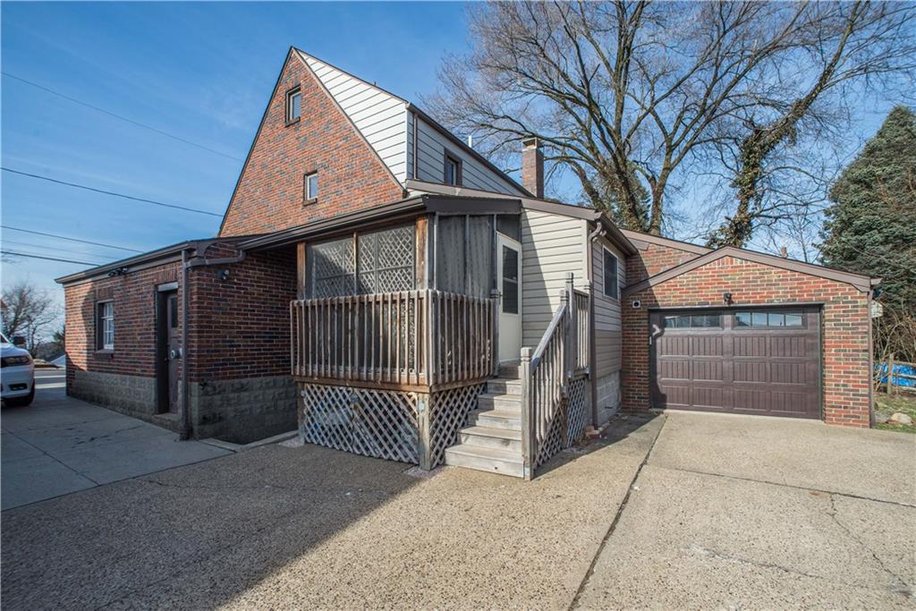 1030 Prospect Road Pittsburgh, PA 15227 - Photo 24 of 25 This double wide driveway has a 2nd garage in the rear and more parking space!