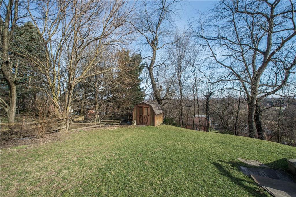 1030 Prospect Road Pittsburgh, PA 15227 - Photo 25 of 25 View of the pretty yard. Just out of site is a paver patio, currently covered by a small hockey rink!