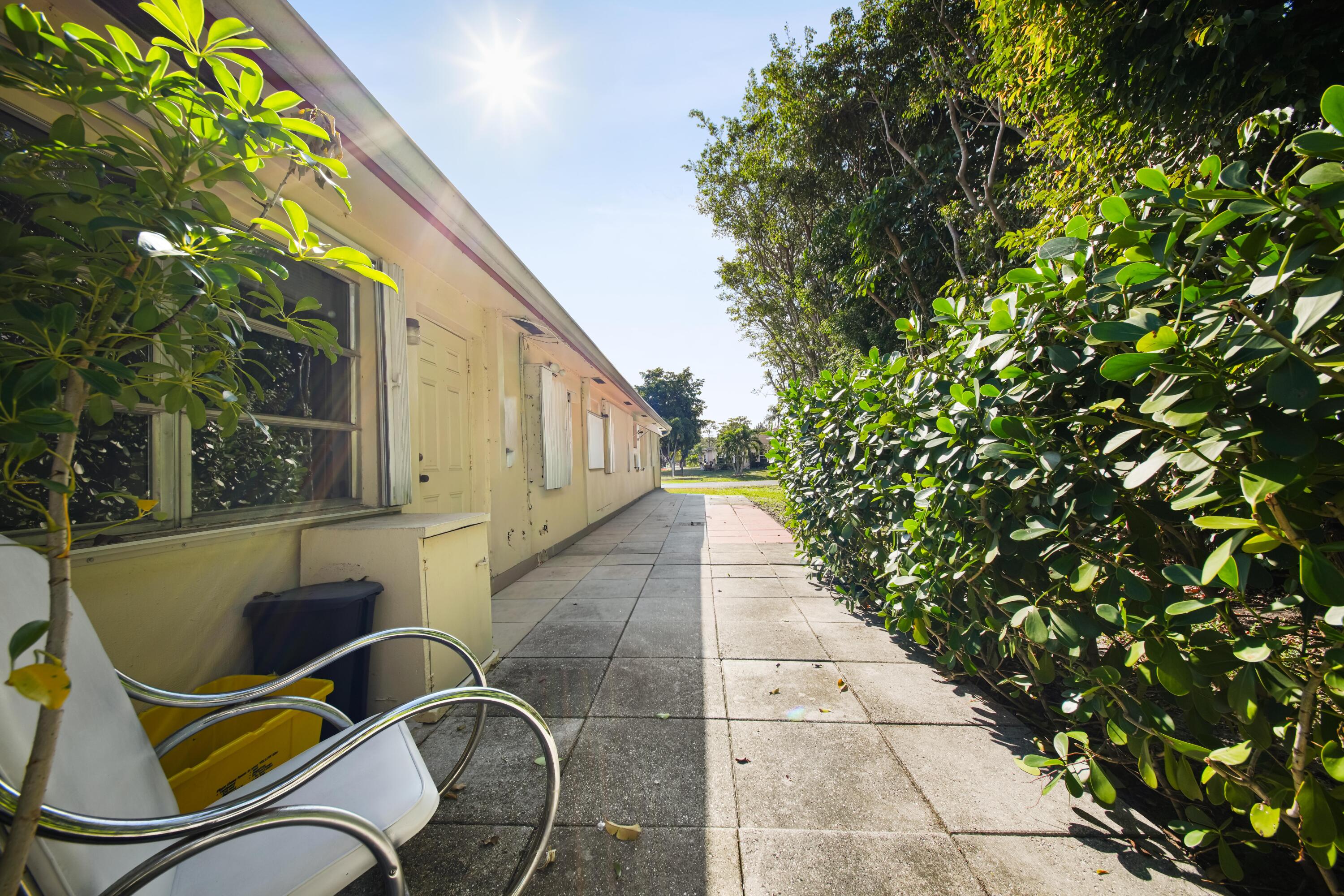 4875 Northwest 3rd Court, Unit C Delray Beach, FL 33445 - Photo 20 of 21 back patio