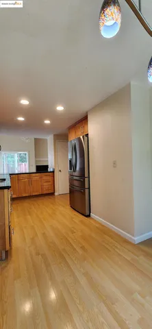 a view of a kitchen with a stove